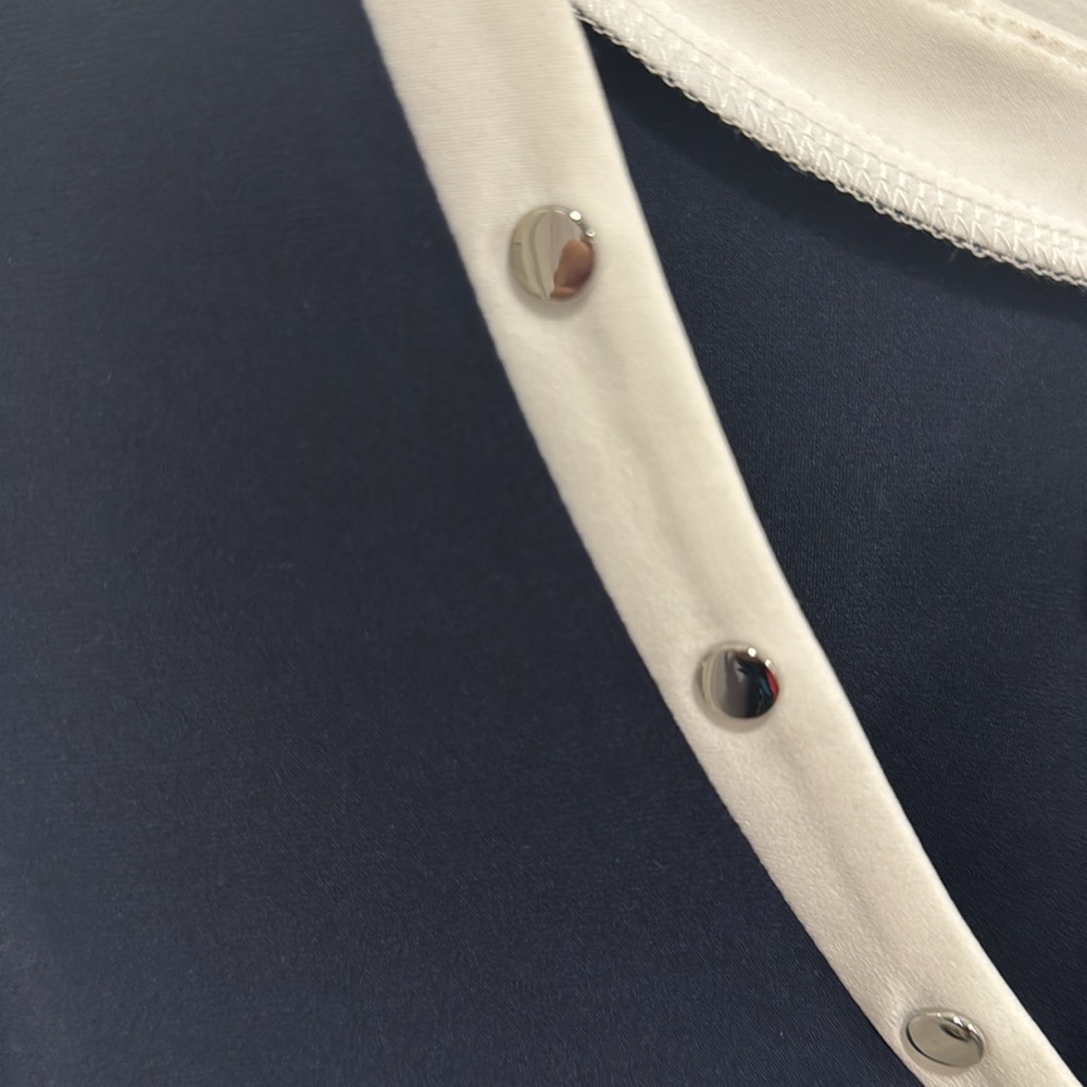 Joseph Ribkoff Black/Vanilla Top Style 232011 - Picture 6 of 9